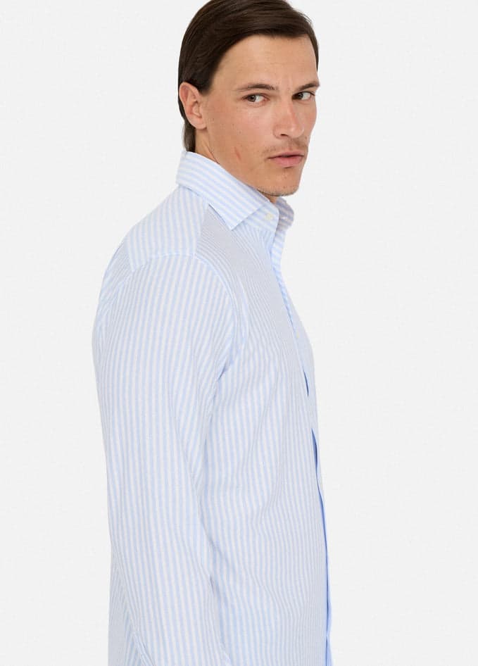 LIU JO camicia uomo azzurro da uomo in Camicie casual Drestige - Casamassima, commercioVirtuoso.it