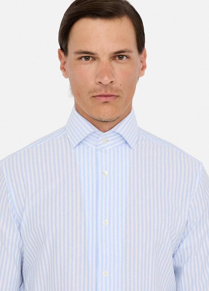 LIU JO camicia uomo azzurro da uomo in Camicie casual Drestige - Casamassima, commercioVirtuoso.it