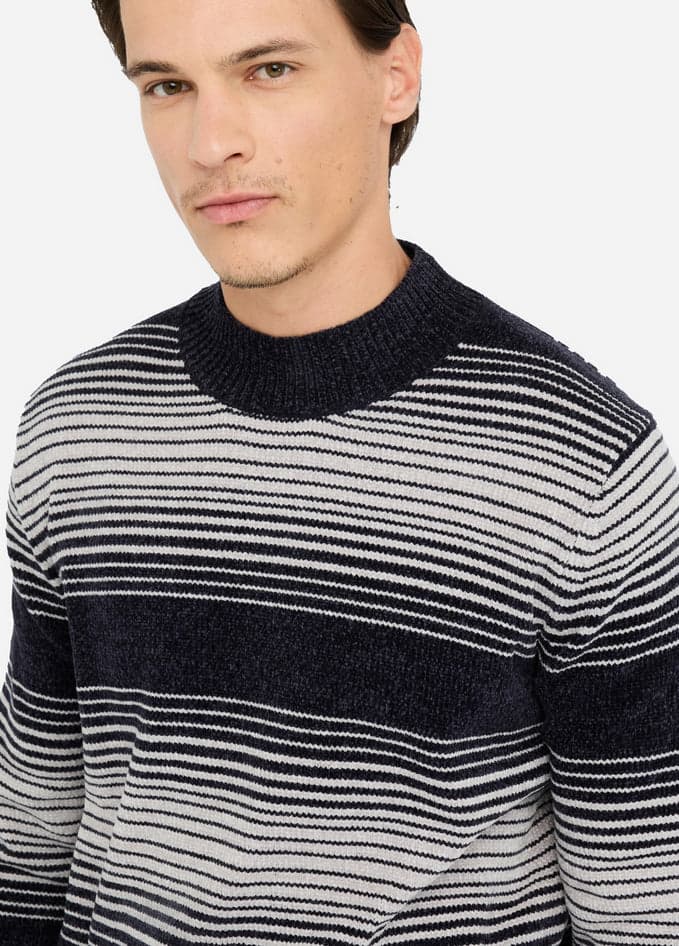 LIU JO maglia uomo bianco e blu da uomo in T-shirt Drestige - Casamassima, commercioVirtuoso.it