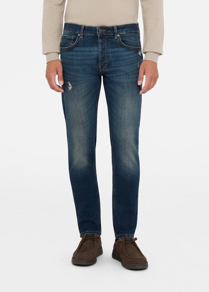 LIU JO jeans uomo denim blu da uomo in Jeans Drestige - Casamassima, commercioVirtuoso.it
