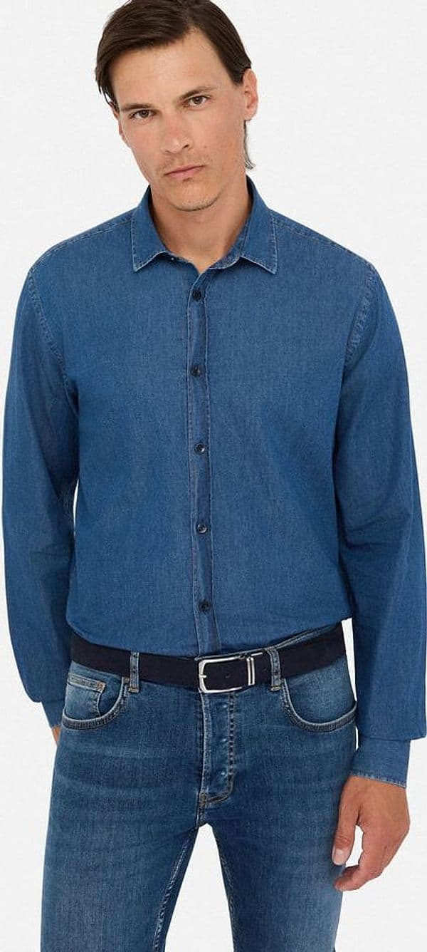 LIU JO cintura uomo blu scuro da uomo in Cinture Drestige - Casamassima, commercioVirtuoso.it
