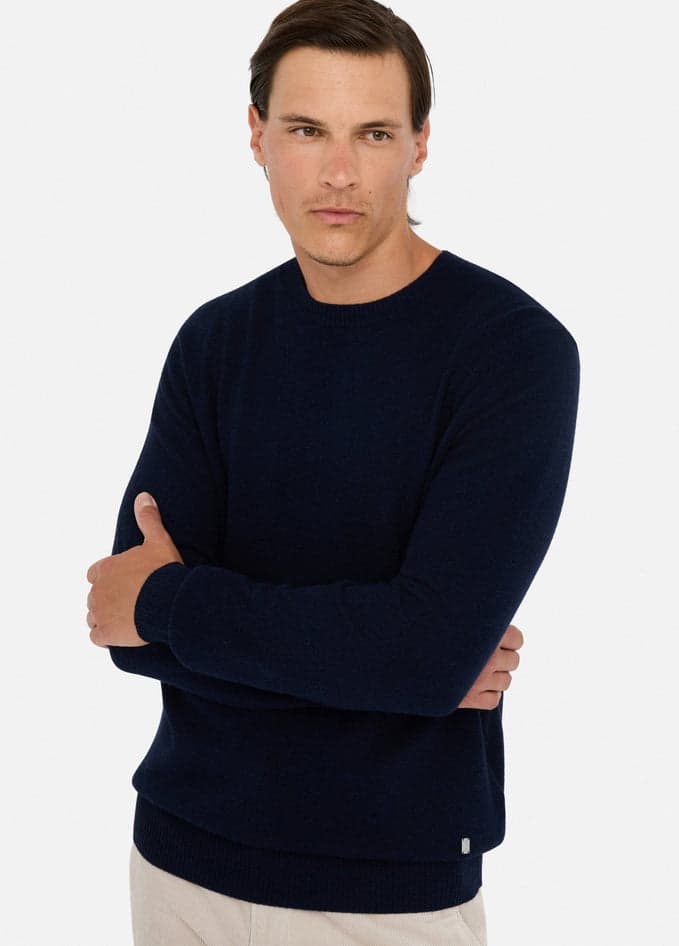 LIU JO maglia uomo blu scuro da uomo in Maglioni Drestige - Casamassima, commercioVirtuoso.it