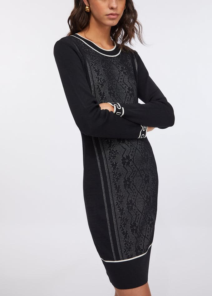 LIU JO abito donna nero da donna in Casual Drestige - Casamassima, commercioVirtuoso.it