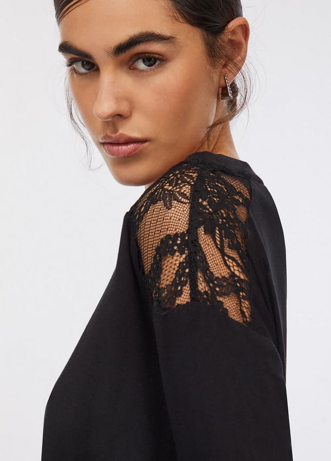 LIU JO t-shirt donna nero da donna in T-shirt Drestige - Casamassima, commercioVirtuoso.it