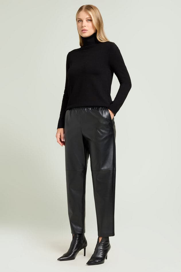 L.VIOLA pantaloni donna nero da donna in Pantaloni Drestige - Casamassima, commercioVirtuoso.it