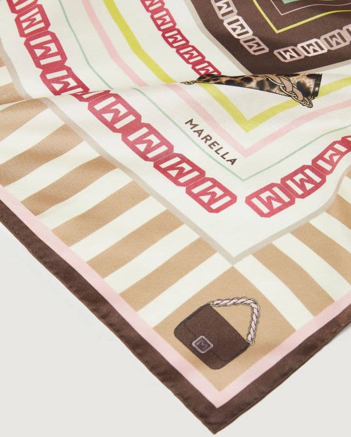 MARELLA foulard donna cammello da donna in Sciarpe Drestige - Casamassima, commercioVirtuoso.it