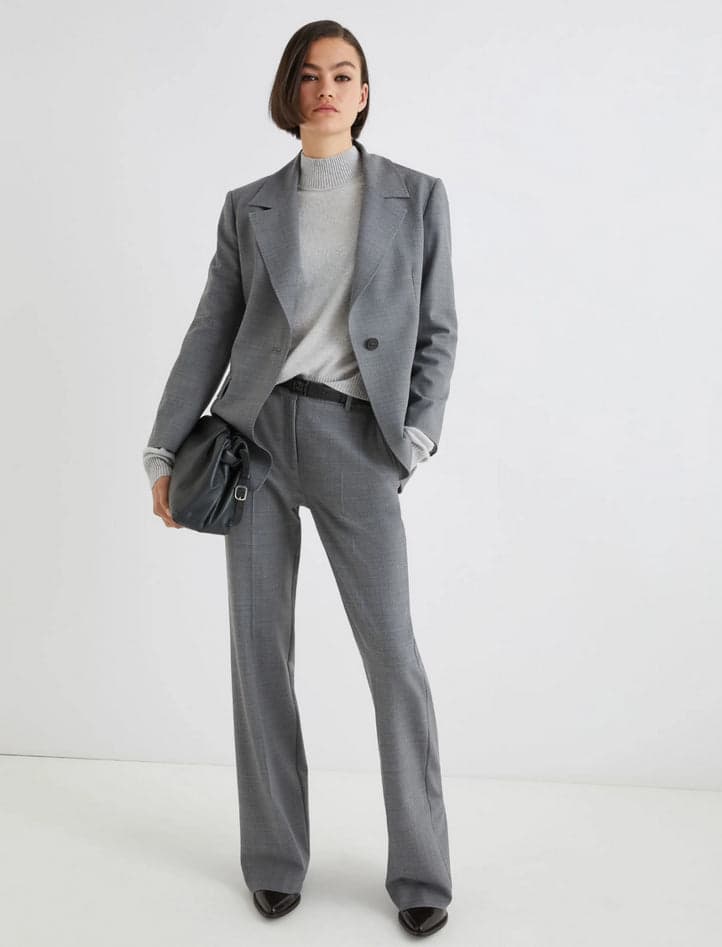 MARELLA pantaloni donna grigio melange da donna in Pantaloni Drestige - Casamassima, commercioVirtuoso.it