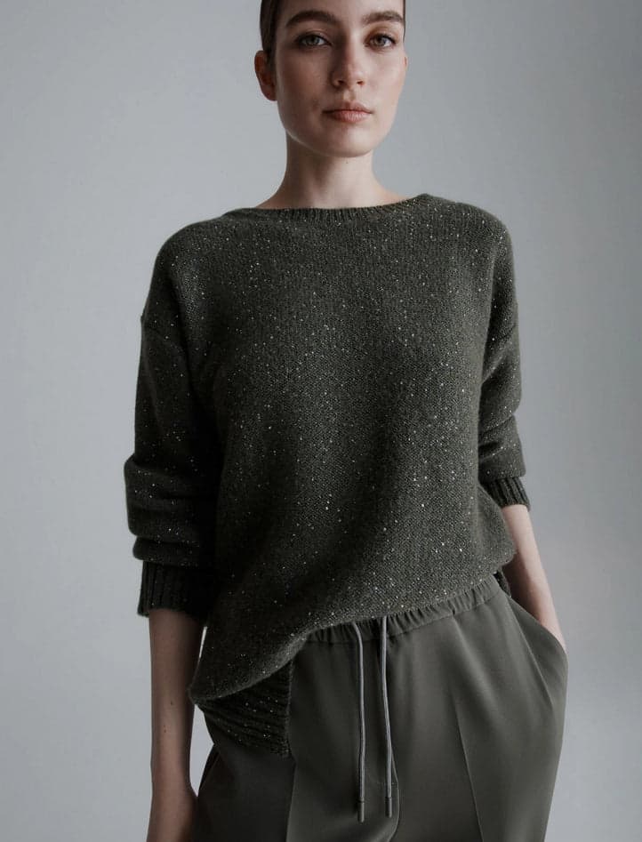 MARELLA maglia donna oliva da donna in Maglioni Drestige - Casamassima, commercioVirtuoso.it