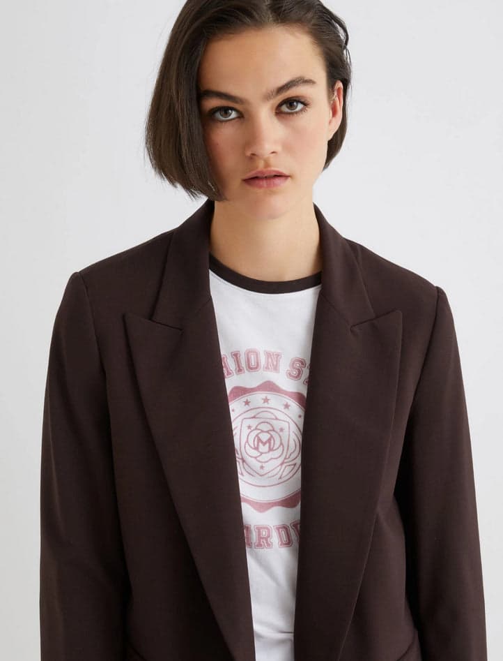 MARELLA blazer donna marrone da uomo in Giacche da abito e blazer Drestige - Casamassima, commercioVirtuoso.it