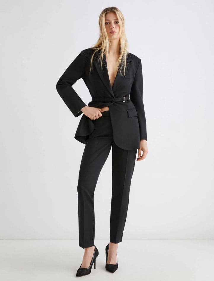 MARELLA pantaloni donna nero da donna in Pantaloni Drestige - Casamassima, commercioVirtuoso.it