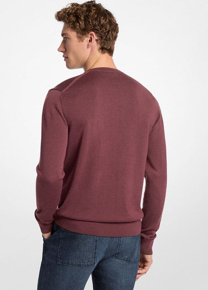 MICHAEL KORS pullover uomo rosso scuro da uomo in Maglioni Drestige - Casamassima, commercioVirtuoso.it