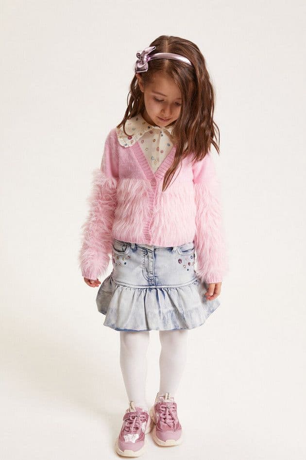 MONNALISA minigonna bambina stampa stitch da bambino in Gonne e gonne pantalone Drestige - Casamassima, commercioVirtuoso.it
