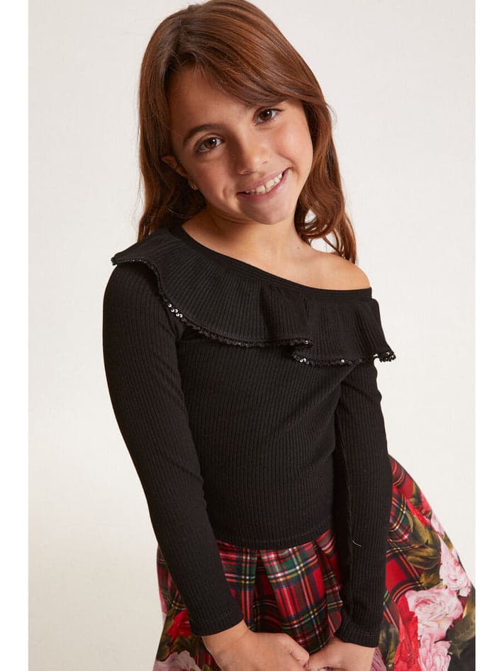 MONNALISA maglia bambina nero da bambino in Felpe senza cappuccio Drestige - Casamassima, commercioVirtuoso.it