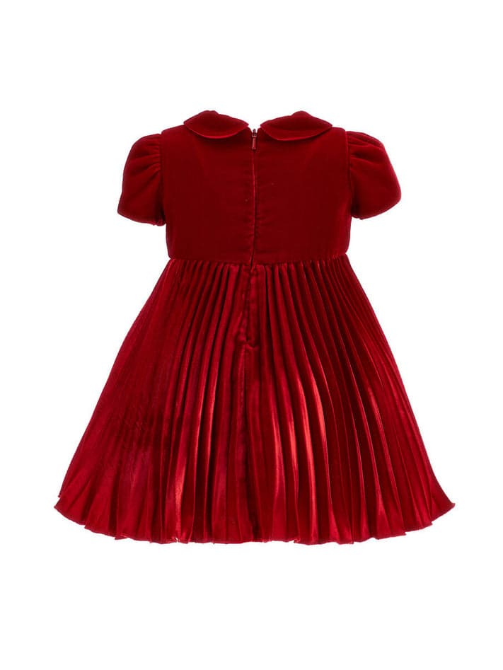 MONNALISA abito bambina rubino da bambino in  Drestige - Casamassima, commercioVirtuoso.it
