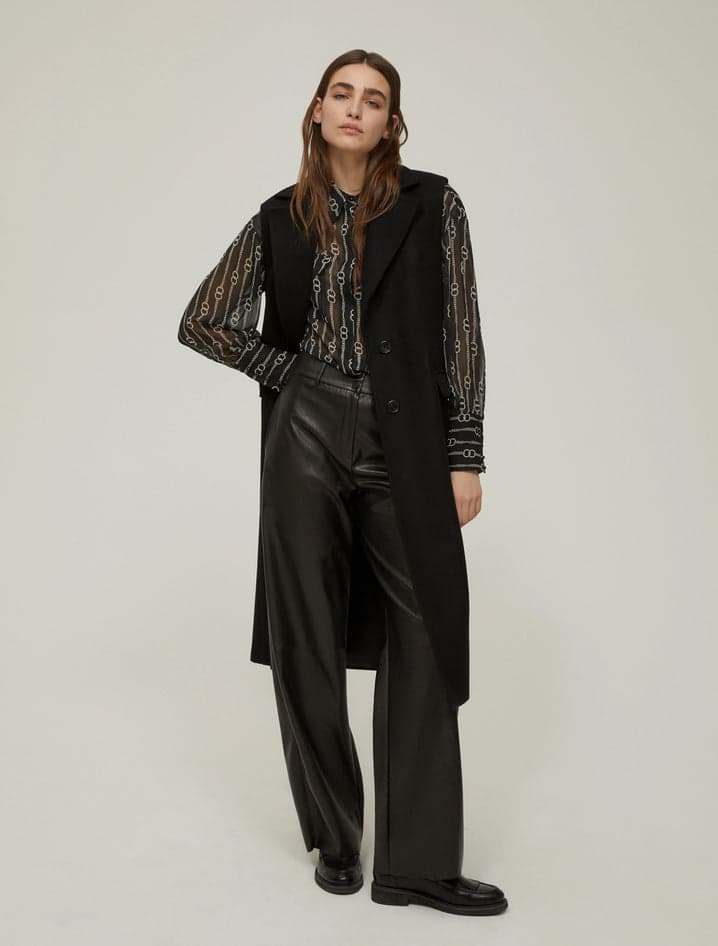 PENNYBLACK cappotto smanicato donna nero da uomo in Gilet Drestige - Casamassima, commercioVirtuoso.it