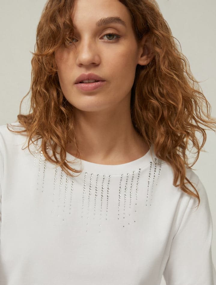 PENNYBLACK t-shirt donna bianco da donna in T-shirt Drestige - Casamassima, commercioVirtuoso.it