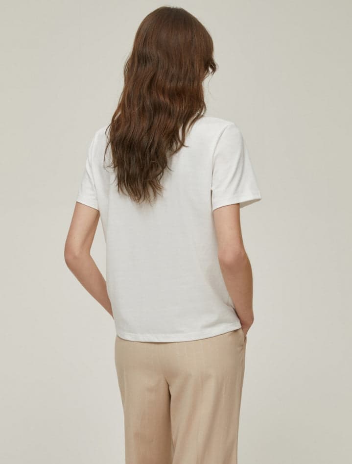 PENNYBLACK t-shirt donna bianco lana da donna in Maglie termiche Drestige - Casamassima, commercioVirtuoso.it