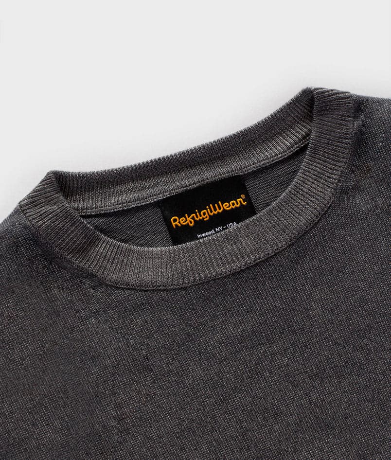 REFRIGIWEAR maglia uomo dark grey melange da uomo in Maglioni Drestige - Casamassima, commercioVirtuoso.it