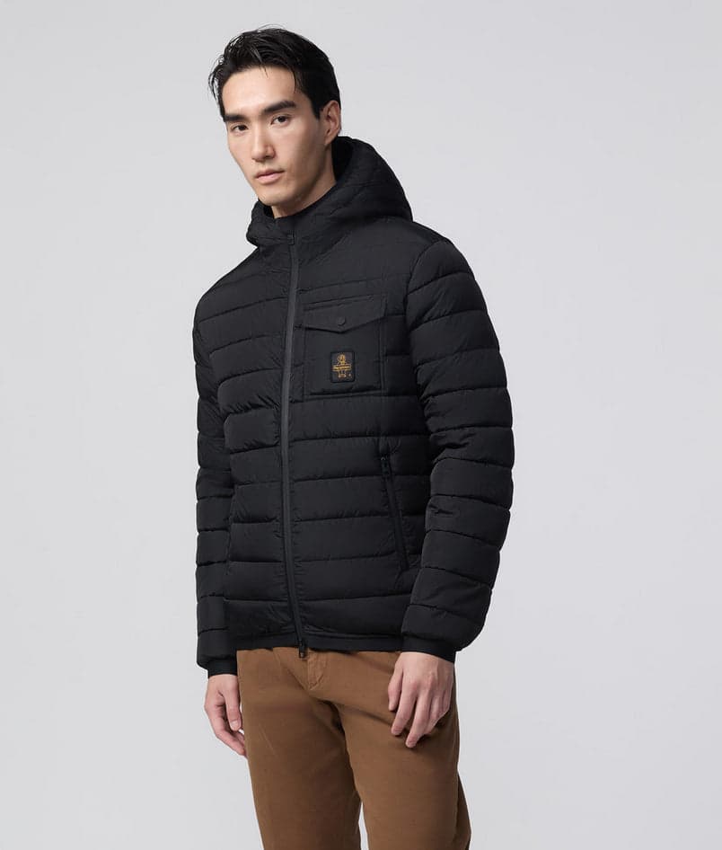 REFRIGIWEAR piumino uomo nero da uomo in Giacche Drestige - Casamassima, commercioVirtuoso.it