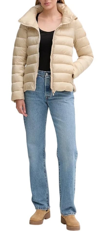 SAVE THE DUCK giubbotto donna rainy beige da donna in Giacche Drestige - Casamassima, commercioVirtuoso.it