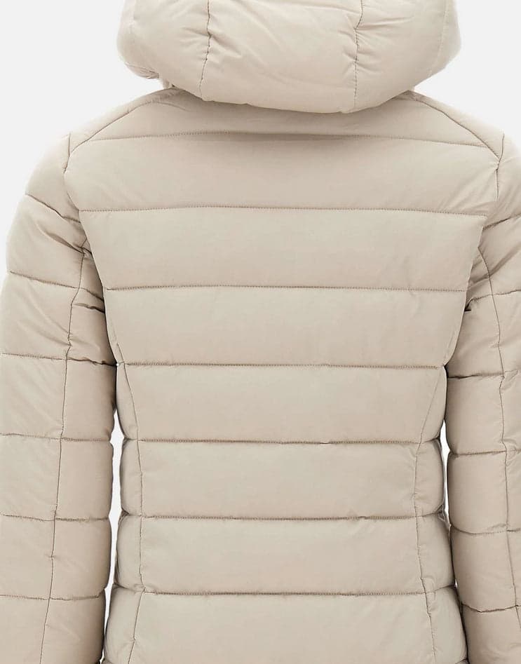 SAVE THE DUCK piumino donna rainy beige da donna in Giacche Drestige - Casamassima, commercioVirtuoso.it