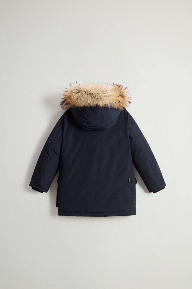 Woolrich giubbotto bambino melton blue da bambino in Giacche Drestige - Casamassima, commercioVirtuoso.it
