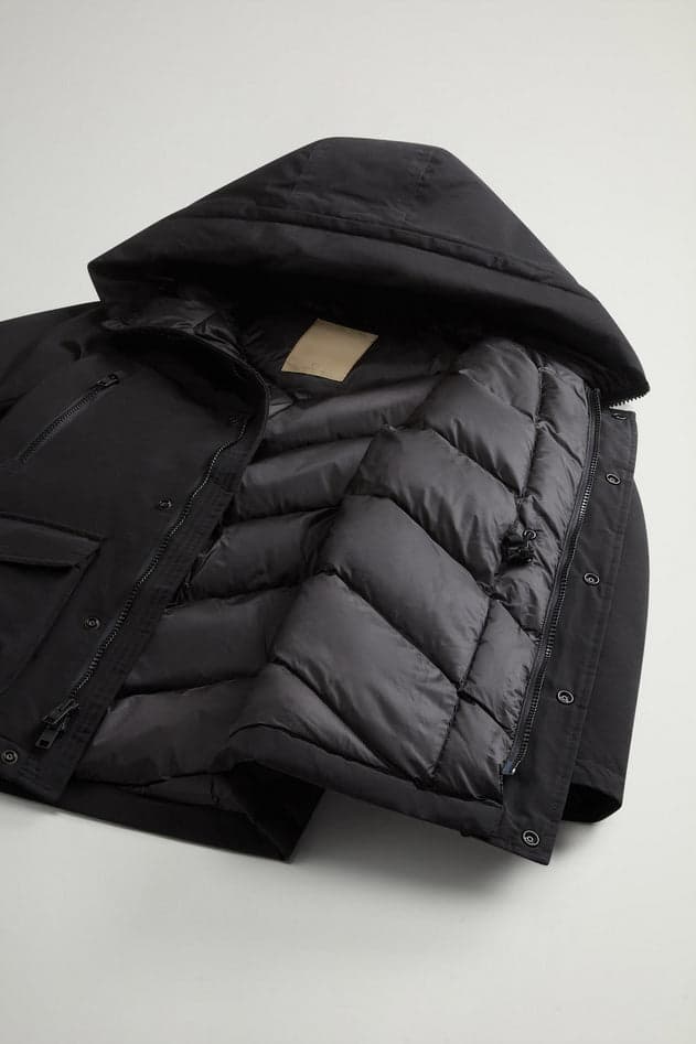 Woolrich parka bambino nero da bambino in Giacche Drestige - Casamassima, commercioVirtuoso.it