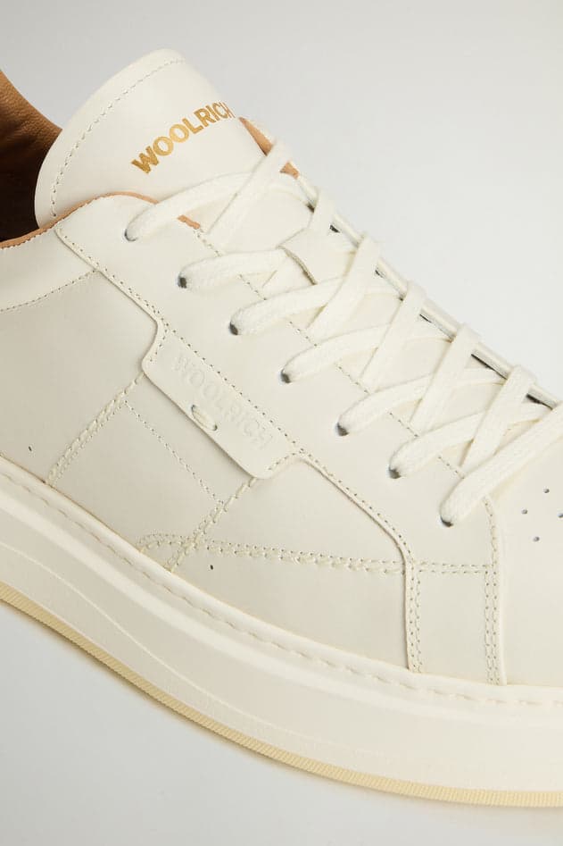 Woolrich scarpe uomo off white cognac da uomo in Sneaker casual Drestige - Casamassima, commercioVirtuoso.it