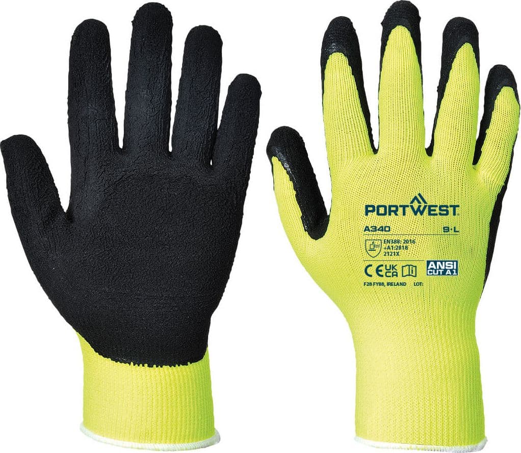 Guanti A340 Grip Hi-Vis Portwest in Guanti da lavoro Taliachicce.it - Milazzo, commercioVirtuoso.it