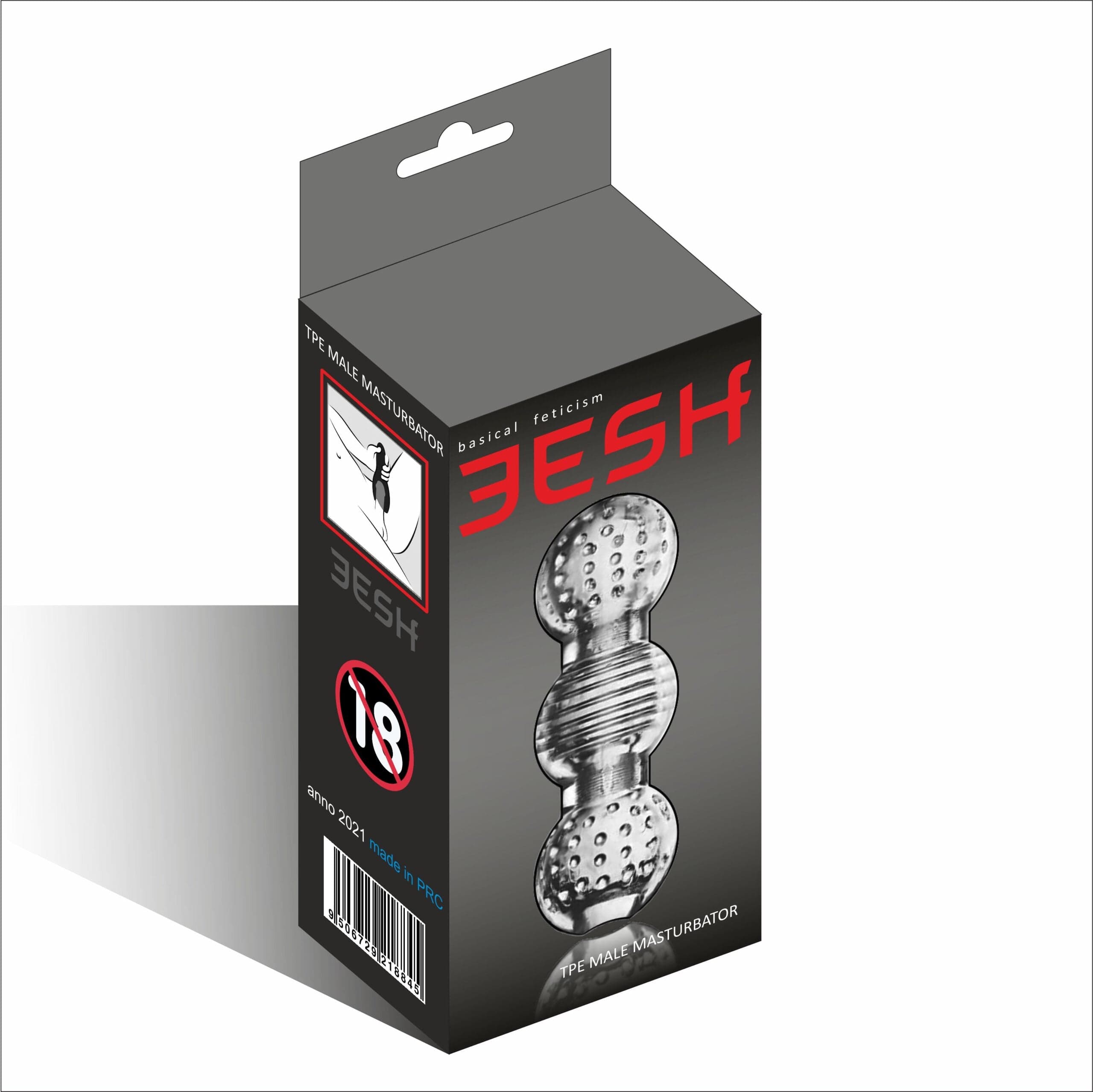 AC70511 EESH LIFELIKE TOYS MASTURBATORE MASCHILE UOMO IN TPE MORBIDO TRASPARENTE OFFERTA 5+1 FREE in Masturbatori realistici Kondorama - Martinsicuro, commercioVirtuoso.it