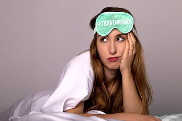 FISURA Maschera gel verde menta con scritta "Fottuta Emicrania" in Autocategorizzazione Più Di Più Ideas - Casalnuovo di Napoli, commercioVirtuoso.it