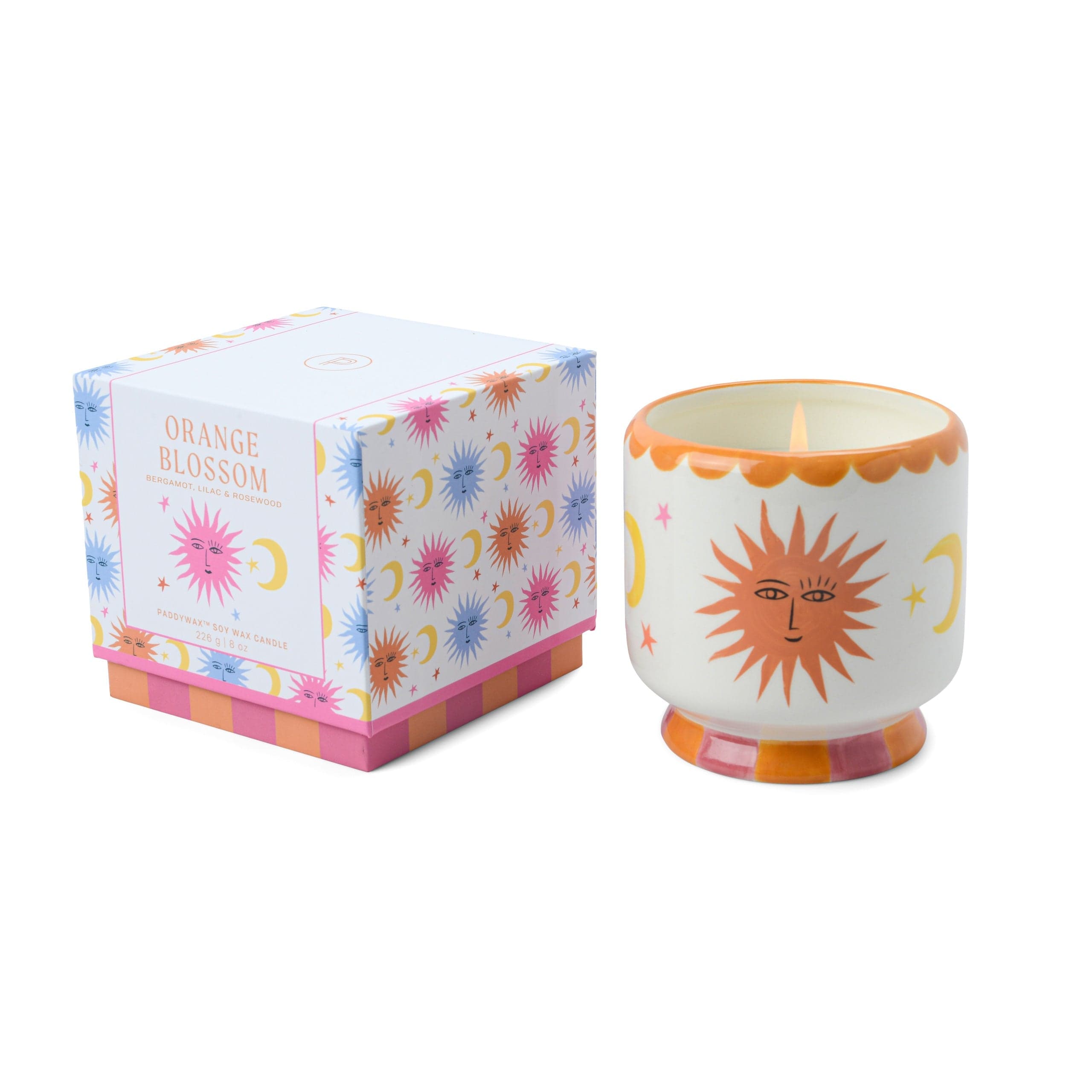 Candela Profumata Adopo Sun Ceramic - Orange Blossom - Confezionata in Scatola in Autocategorizzazione Più Di Più Ideas - Casalnuovo di Napoli, commercioVirtuoso.it