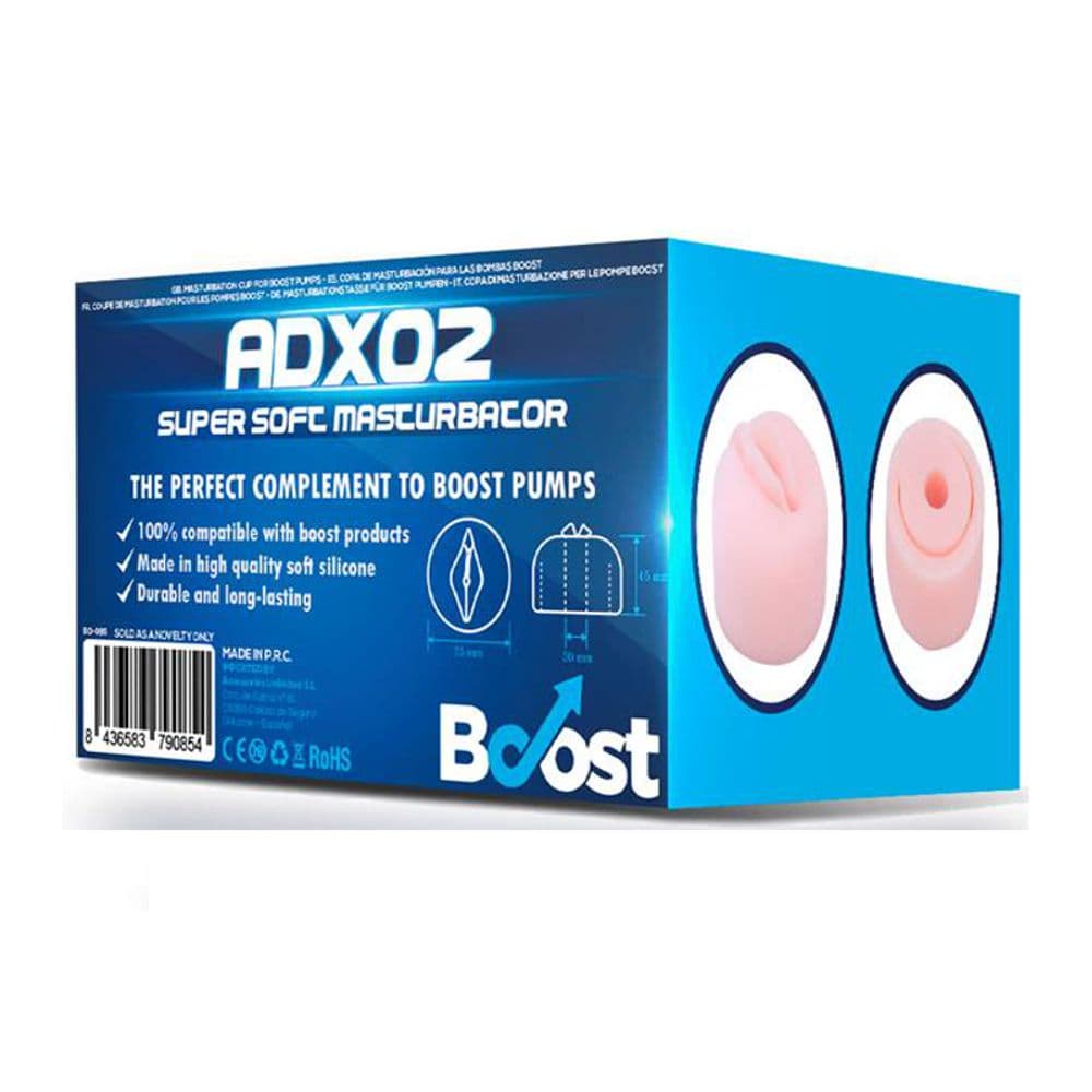 BOOST Manica manicotto guaina morbida universale in silicone per pompa sviluppatrice a forma di vagina in Masturbatori a coppa manuali Kondorama - Martinsicuro, commercioVirtuoso.it