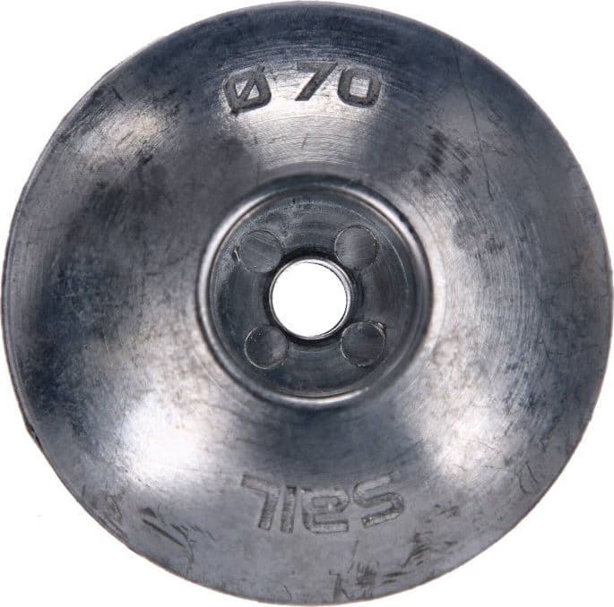 Anodo Tondo Ø Mm.70 In Zinco in Zinco Ebricowill - Palermo, commercioVirtuoso.it