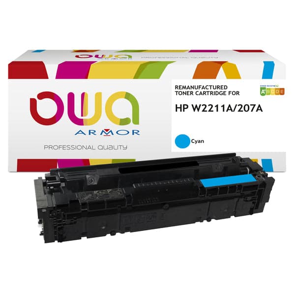 Armor Toner Compatibile Ciano per HP W2211A 1.250 pag