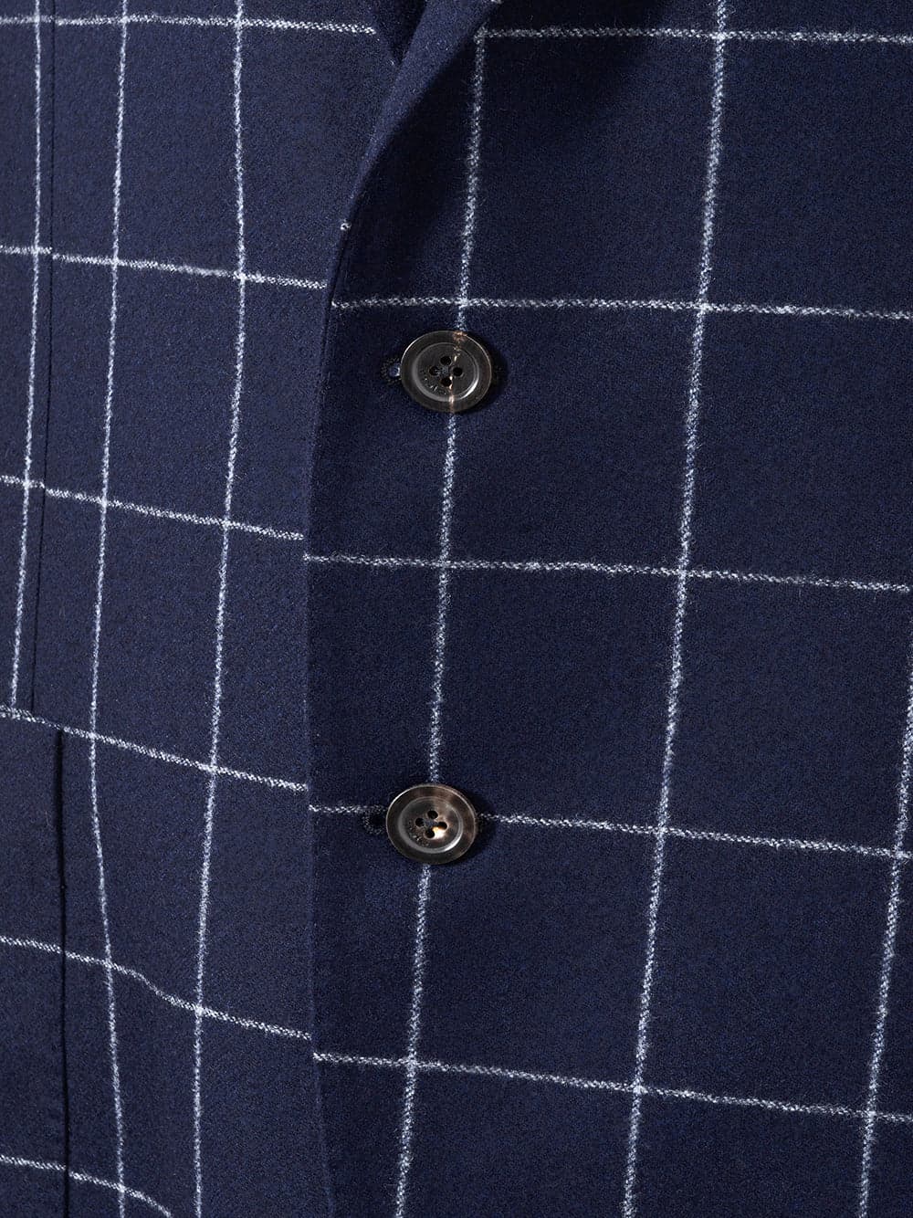 Malo Giacca in lana blu a quadri a contrasto da uomo in Abiti Drestige - Casamassima, commercioVirtuoso.it