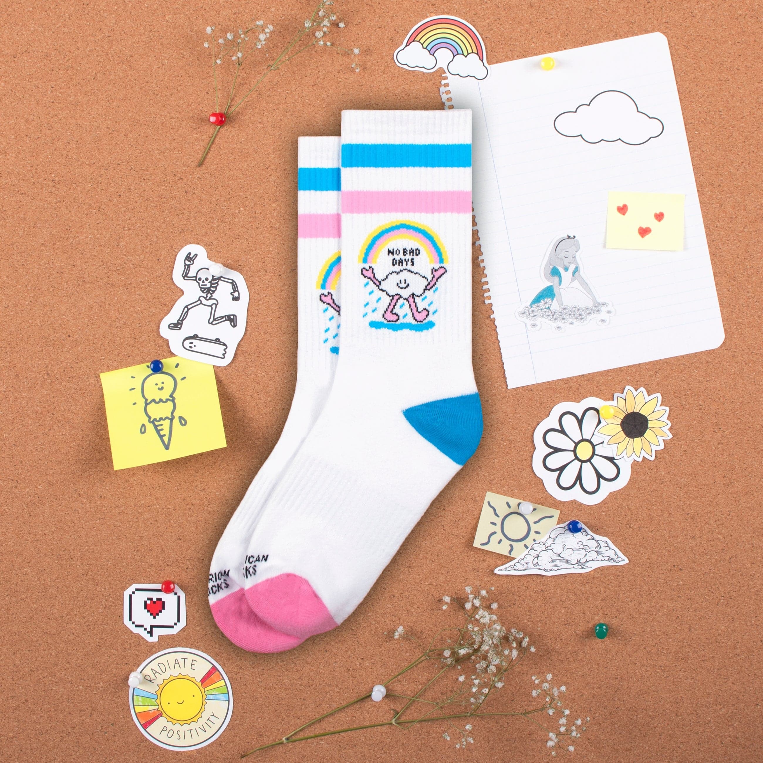 Calzini American Socks No Bad Days