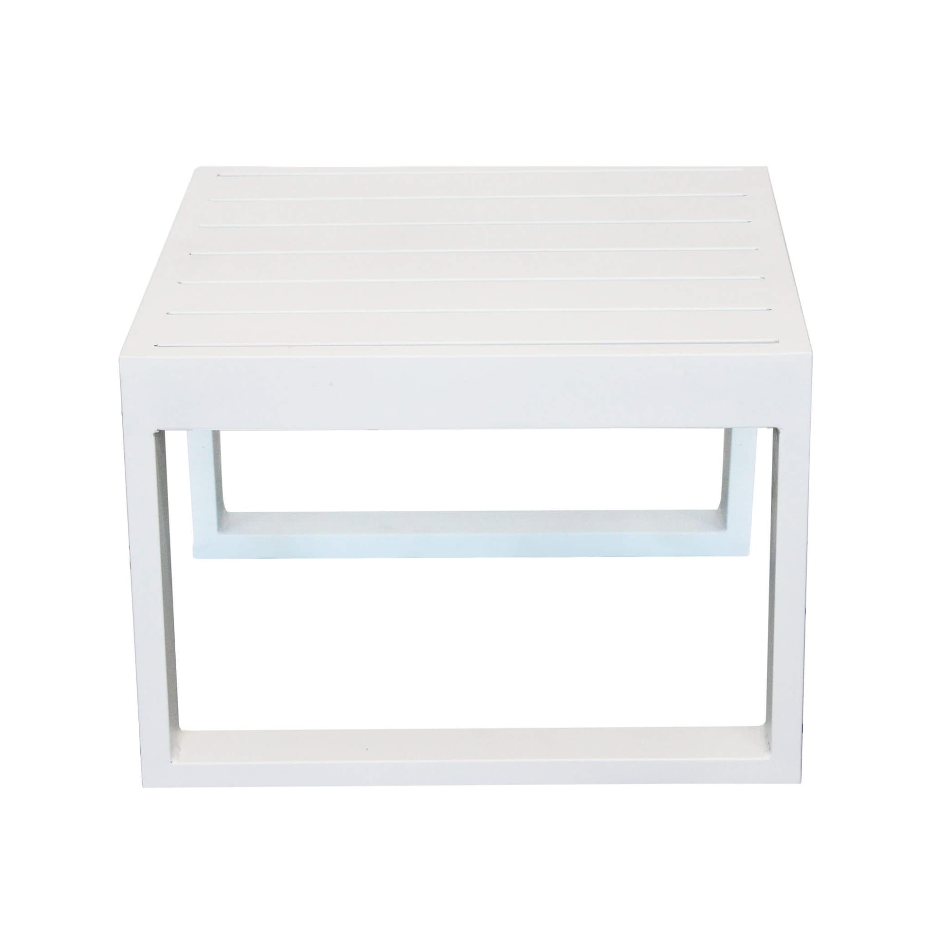 ARGENTUM - tavolino da giardino in alluminio 45x45 Bianco in Tavoli standard Milani Home - Dueville, commercioVirtuoso.it