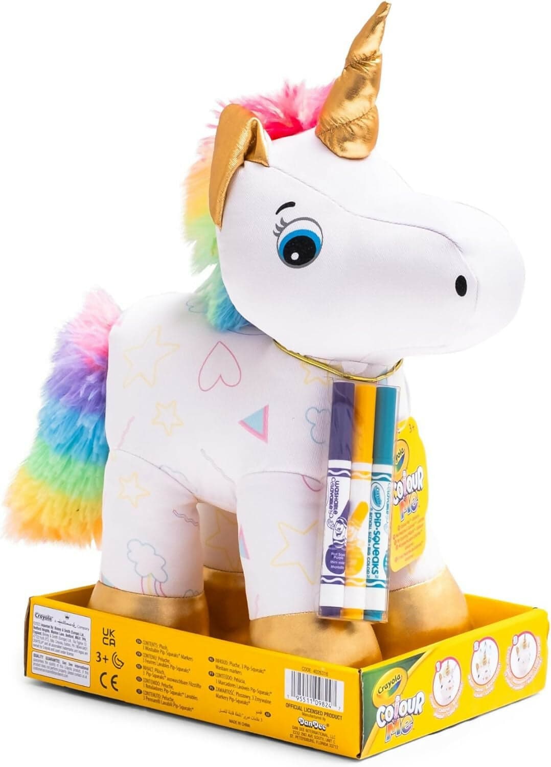 Crayola Colour Me Plush, Peluche Unicorno Colorabile con 3 Pennarelli in Animali Cartoleria Deja Vu - Crotone, commercioVirtuoso.it