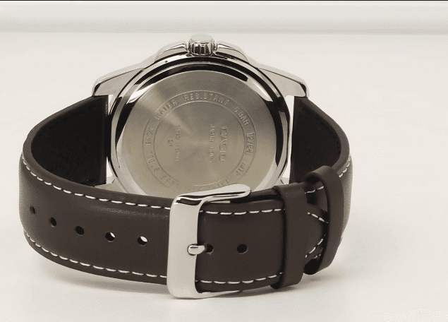 Orologio casio per uomo, MTP-1314L-7A, cinturino in pelle marrone, quadrante bianco con datario, movimento al quarzo in Orologi da polso Loweconomy - Marineo, commercioVirtuoso.it