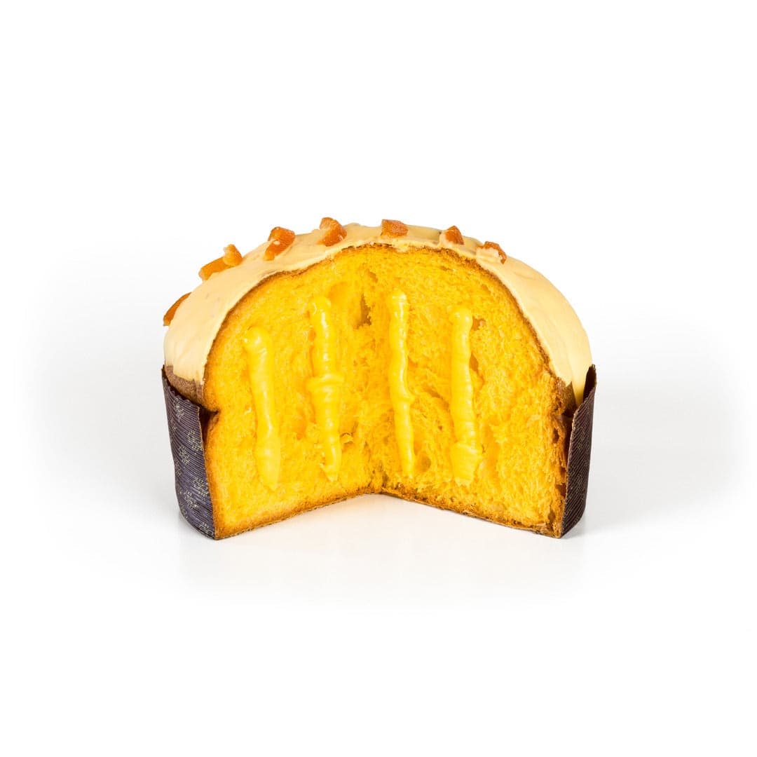 Panettone Artigianale Farcito con Crema di Arancia di Sicilia in Panettoni La Truscia Tipico Siciliano - Messina, commercioVirtuoso.it