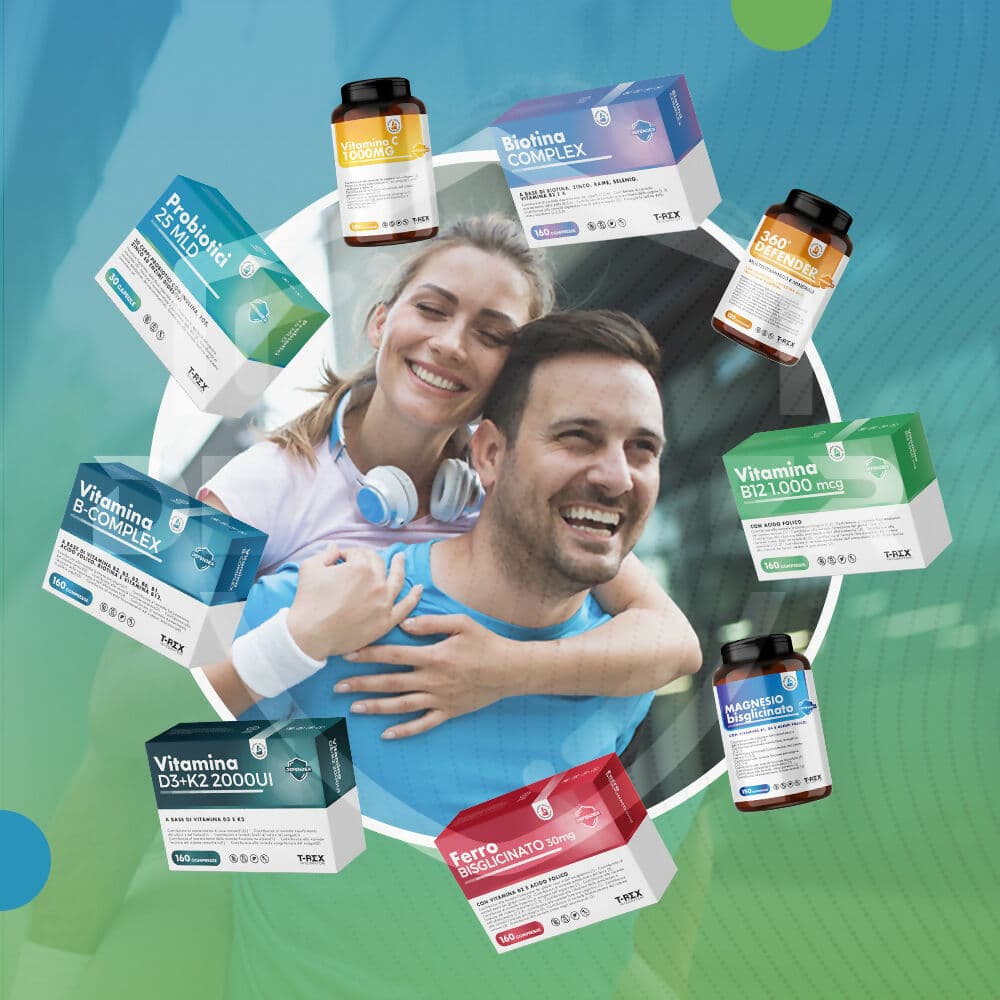 T-rex integratori Probiotici 25 MLD con 30 ceppi. Con prebiotici (Inulina e FOS), Zinco ed enzimi digestivi Fibrazyme™ - 30 capsule in Lactobacillus MyLab Nutrition - Roma, commercioVirtuoso.it