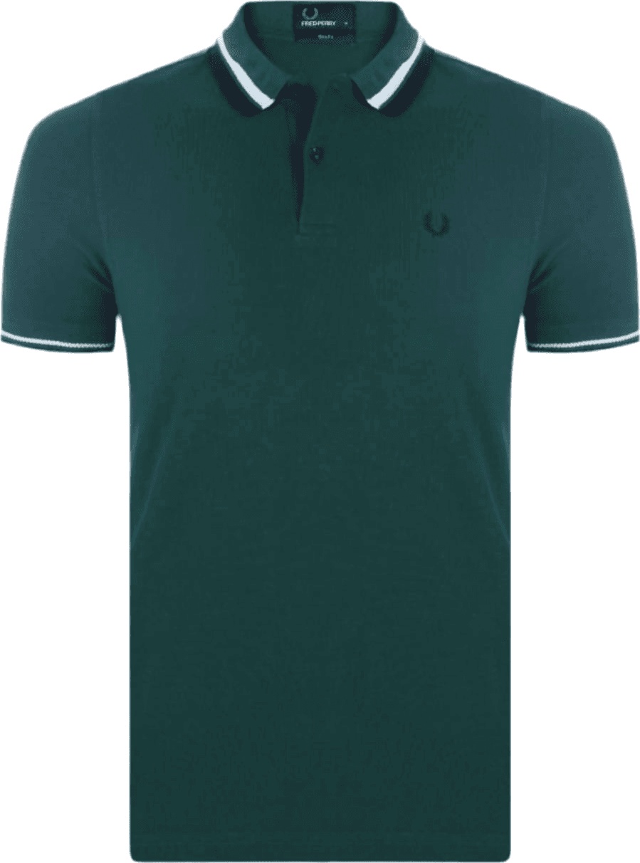 Fred Perry Polo Con Doppia Riga Uomo Slim Fit Polo Maniche Corte Con Colletto in Polo Euforia - Bronte, commercioVirtuoso.it