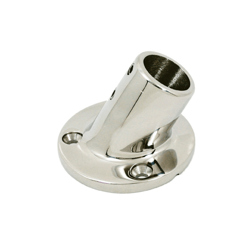 Base Inox Tonda 60° Ø Mm.25 in Attrezzatura per il ponte Ebricowill - Palermo, commercioVirtuoso.it