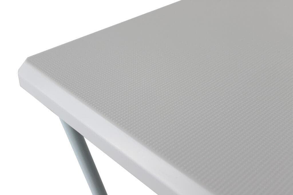 tavolino alto da campeggio pieghevole salvaspazio in pvc Bianco in Tavoli Milani Home - Dueville, commercioVirtuoso.it