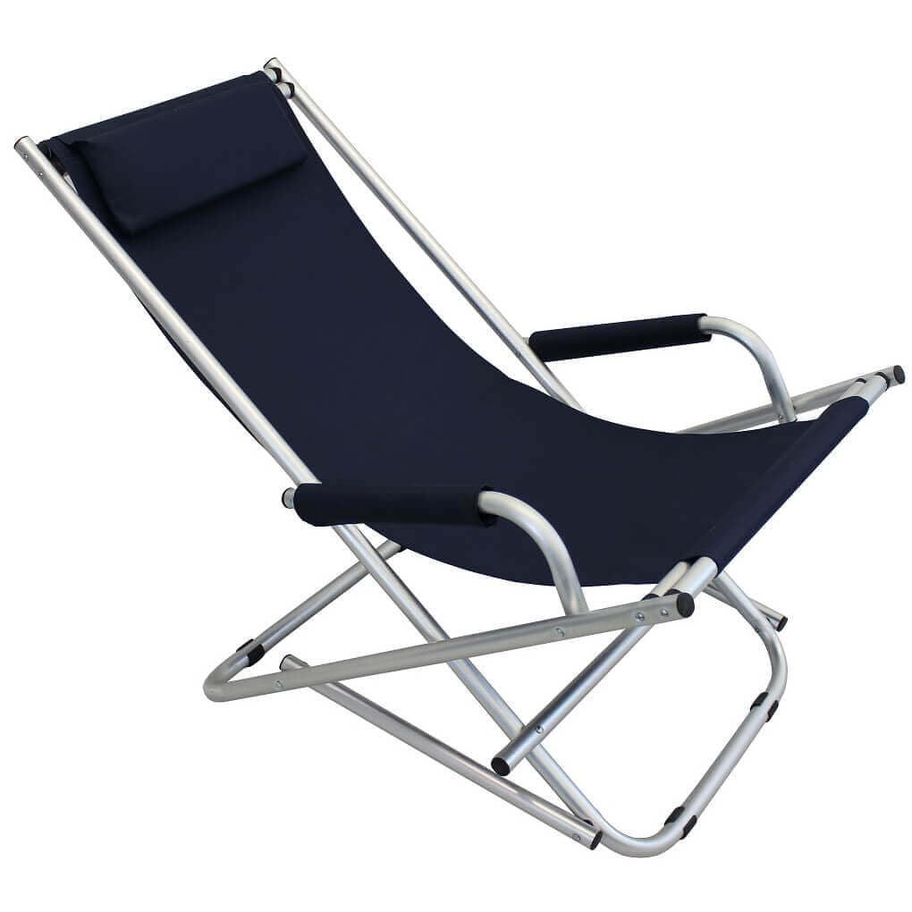 sdraio mare prendisole pieghevole in alluminio Blu in Sedie Milani Home - Dueville, commercioVirtuoso.it