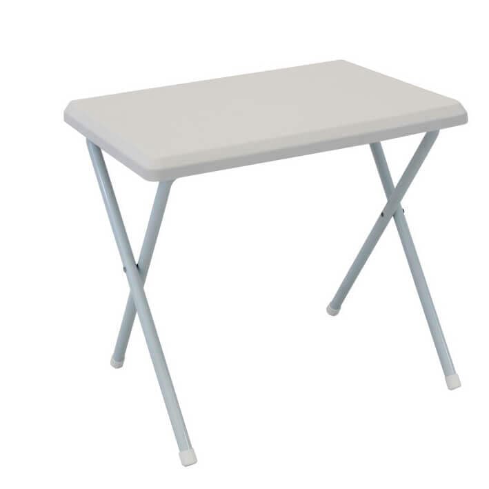 tavolino da campeggio pieghevole salvaspazio in pvc Bianco in Tavoli Milani Home - Dueville, commercioVirtuoso.it