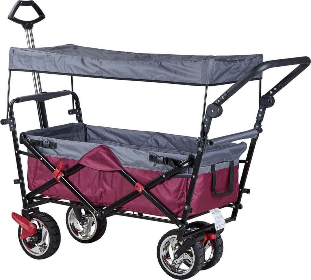 BABA - carrello da spiaggia con tettuccio Blu in Carrelli a mano Milani Home - Dueville, commercioVirtuoso.it