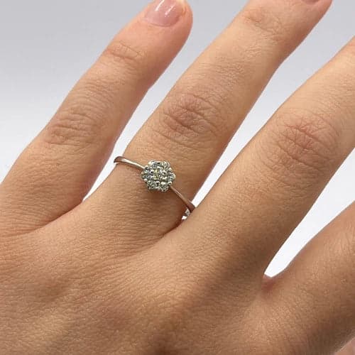 Anello donna oro 18kt CAMELI BGN510 in Anelli Gioielleria Cameli - Monte Urano, commercioVirtuoso.it