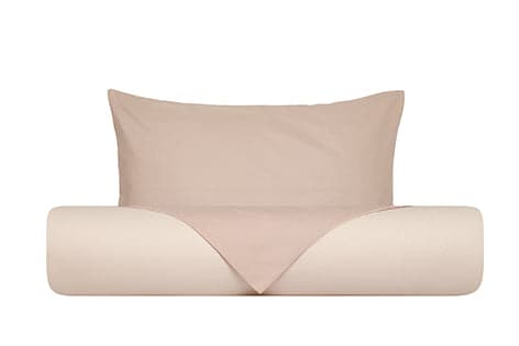 Set copripiumino federe letto bicolor double face parure copripiumino in cotone made in Italy NATURALE/SABBIA in Set copripiumini e federe Vanita di raso - Sesto San Giovanni, commercioVirtuoso.it